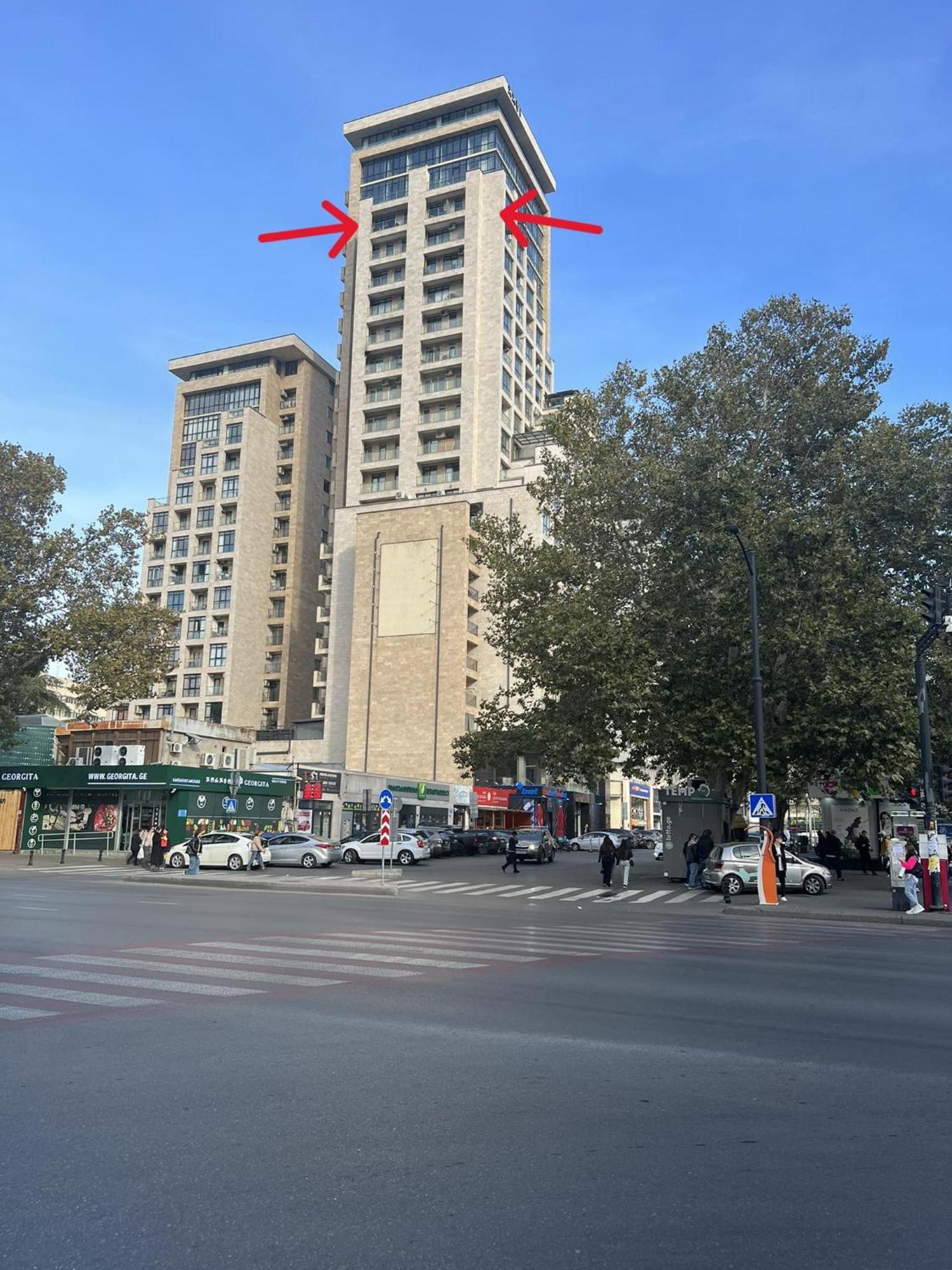 Hotel Sky Station Тбилиси Екстериор снимка